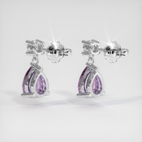 <span>1.41</span>&nbsp;<span class="tooltip-light">Ct.Tw.<span class="tooltiptext">Total Carat Weight</span></span> Sapphire Earrings, Platinum 950 4
