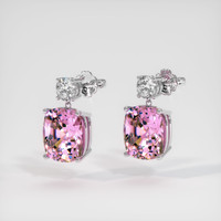 <span>3.87</span>&nbsp;<span class="tooltip-light">Ct.Tw.<span class="tooltiptext">Total Carat Weight</span></span> Gemstone Earrings, Platinum 950 3