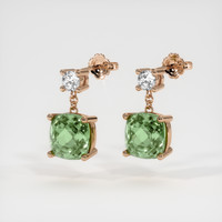 <span>2.76</span>&nbsp;<span class="tooltip-light">Ct.Tw.<span class="tooltiptext">Total Carat Weight</span></span> Gemstone Earrings, 14K Rose Gold 3