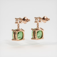 <span>2.76</span>&nbsp;<span class="tooltip-light">Ct.Tw.<span class="tooltiptext">Total Carat Weight</span></span> Gemstone Earrings, 14K Rose Gold 4