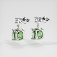 <span>2.76</span>&nbsp;<span class="tooltip-light">Ct.Tw.<span class="tooltiptext">Total Carat Weight</span></span> Gemstone Earrings, 14K White Gold 4