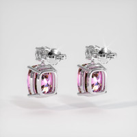7.48 Ct.Tw. Gemstone Earrings, 18K White Gold 4