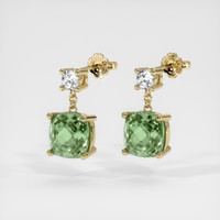 <span>2.76</span>&nbsp;<span class="tooltip-light">Ct.Tw.<span class="tooltiptext">Total Carat Weight</span></span> Gemstone Earrings, 14K Yellow Gold 3