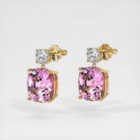 <span>7.48</span>&nbsp;<span class="tooltip-light">Ct.Tw.<span class="tooltiptext">Total Carat Weight</span></span> Gemstone Earrings, 18K Yellow Gold 3