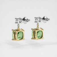 <span>2.76</span>&nbsp;<span class="tooltip-light">Ct.Tw.<span class="tooltiptext">Total Carat Weight</span></span> Gemstone Earrings, 14K Yellow & White 3