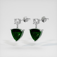 <span>1.53</span>&nbsp;<span class="tooltip-light">Ct.Tw.<span class="tooltiptext">Total Carat Weight</span></span> Gemstone Earrings, 14K White Gold 3