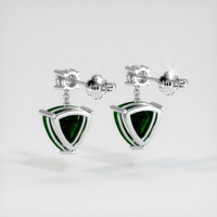 <span>1.53</span>&nbsp;<span class="tooltip-light">Ct.Tw.<span class="tooltiptext">Total Carat Weight</span></span> Gemstone Earrings, 14K White Gold 4