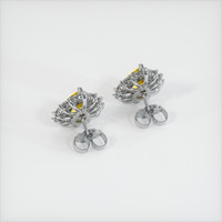<span>3.23</span>&nbsp;<span class="tooltip-light">Ct.Tw.<span class="tooltiptext">Total Carat Weight</span></span> Sapphire Earrings, Platinum 950 4