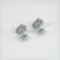 <span>1.66</span>&nbsp;<span class="tooltip-light">Ct.Tw.<span class="tooltiptext">Total Carat Weight</span></span> Sapphire Earrings, 18K White Gold 4