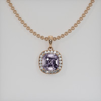 1.52 Ct. Gemstone Pendant, Platinum 950 1