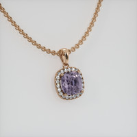 1.52 Ct. Gemstone Pendant, Platinum 950 2