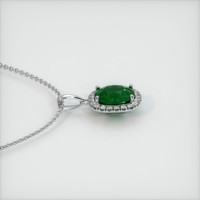 Emerald Pendant 2.71 Ct., 18K White Gold Preview