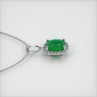 Emerald Pendant 1.42 Ct., 18K White Gold Preview
