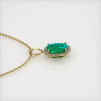 Emerald Pendant 3.30 Ct., 18K Yellow Gold Preview