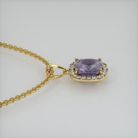 1.52 Ct. Gemstone Pendant, 18K Yellow Gold 3