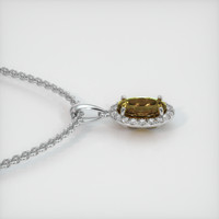 1.15 Ct. Gemstone Pendant, Platinum 950 3