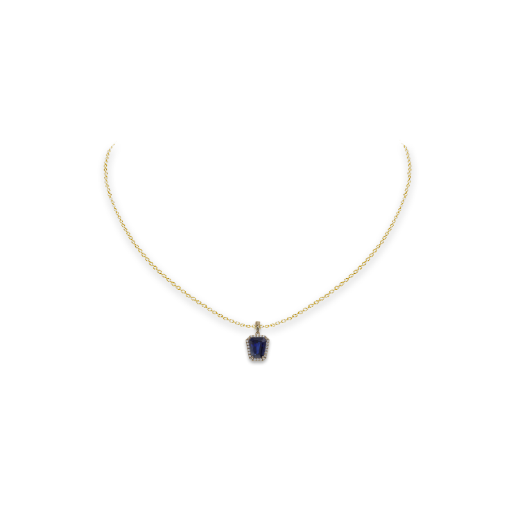 Jewelry image on model