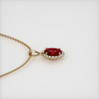 Ruby Pendant 1.08 Ct., 14K Yellow Gold Preview