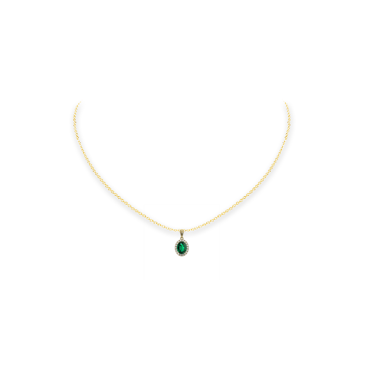 Jewelry image on model