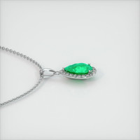 Emerald Pendant 2.26 Ct., 18K White Gold Preview