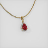 Ruby Pendant 1.27 Ct. 14K Yellow Gold Preview