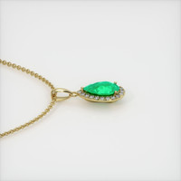Emerald Pendant 2.26 Ct. 18K Yellow Gold Preview