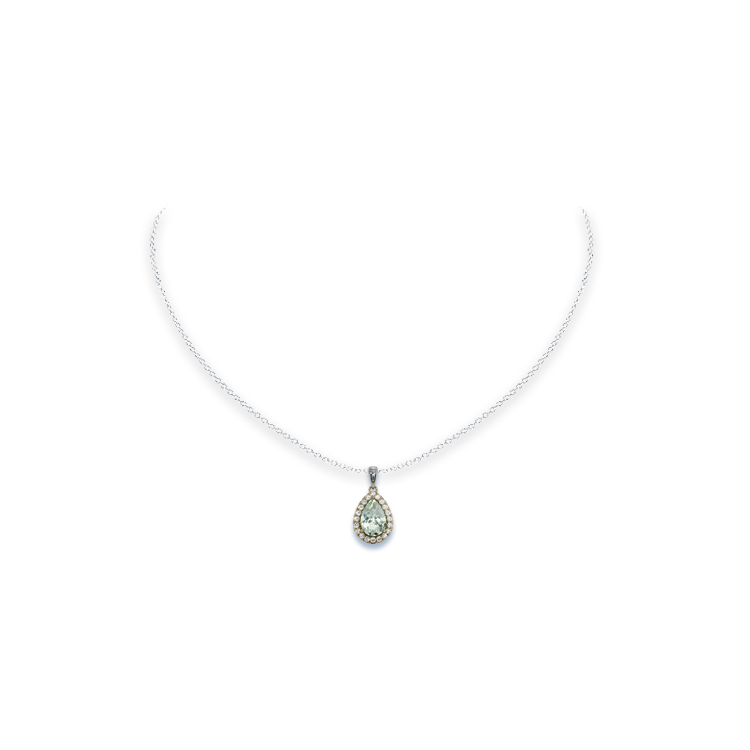 Jewelry image on model