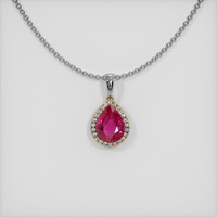 Ruby Pendant 5.92 Ct., 18K Yellow White Preview