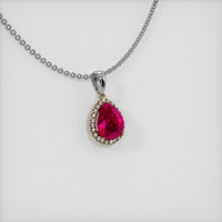 Ruby Pendant 5.92 Ct., 18K Yellow White Preview