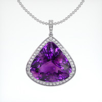 53.71 Ct. Gemstone Pendant, Platinum 950 1