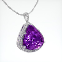 53.71 Ct. Gemstone Pendant, Platinum 950 2
