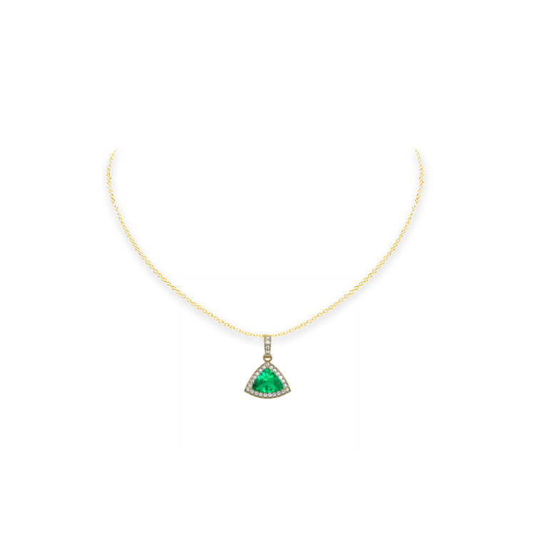 Jewelry image on model