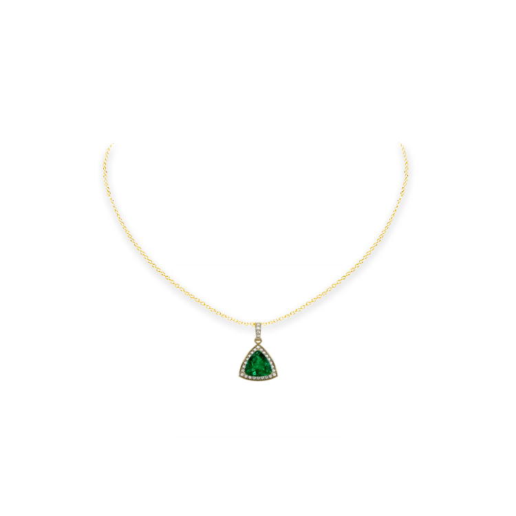 Jewelry image on model