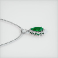 2.57 Ct. Emerald Pendant, Platinum 950 3