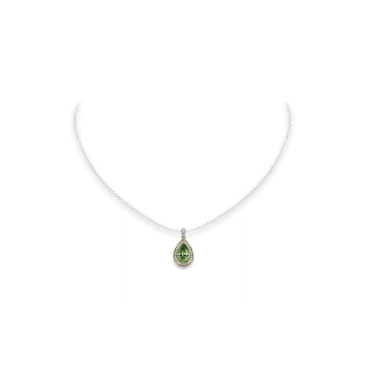 Jewelry image on model