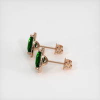 <span>1.53</span>&nbsp;<span class="tooltip-light">Ct.Tw.<span class="tooltiptext">Total Carat Weight</span></span> Gemstone Earrings, 14K Rose Gold 3