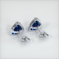 <span>1.05</span>&nbsp;<span class="tooltip-light">Ct.Tw.<span class="tooltiptext">Total Carat Weight</span></span> Sapphire Earrings, 14K White Gold 4