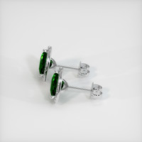 <span>1.53</span>&nbsp;<span class="tooltip-light">Ct.Tw.<span class="tooltiptext">Total Carat Weight</span></span> Gemstone Earrings, 14K White Gold 3