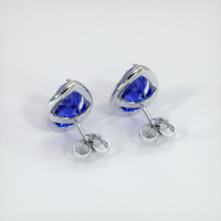 <span>7.35</span>&nbsp;<span class="tooltip-light">Ct.Tw.<span class="tooltiptext">Total Carat Weight</span></span> Sapphire Earrings, 14K White Gold 4