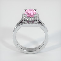 2.73 Ct. Pink Sapphire Ring, Platinum 950 3