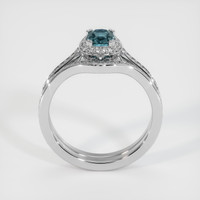 0.99 Ct. Sapphire Ring, Platinum 950 3