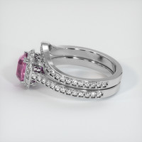1.29 Ct. Sapphire Ring, 14K White Gold 4