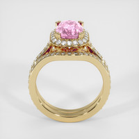 2.73 Ct. Sapphire Ring, 18K Yellow Gold 3