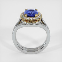 2.21 Ct. Sapphire Ring, 14K Yellow & White 3
