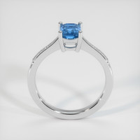 1.24 Ct. Blue Sapphire Ring, Platinum 950 3