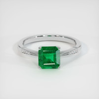 2.02 Ct. Emerald Ring, Platinum 950 1