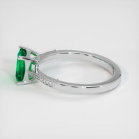 1.79 Ct. Emerald Ring, Platinum 950 4