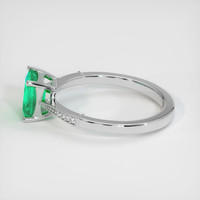 2.15 Ct. Emerald Ring, Platinum 950 4