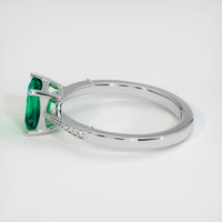 2.07 Ct. Emerald Ring, Platinum 950 4