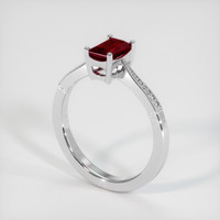 1.45 Ct. Ruby Ring, Platinum 950 2